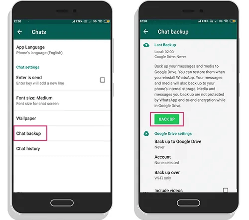 GBWhatsApp APK backup