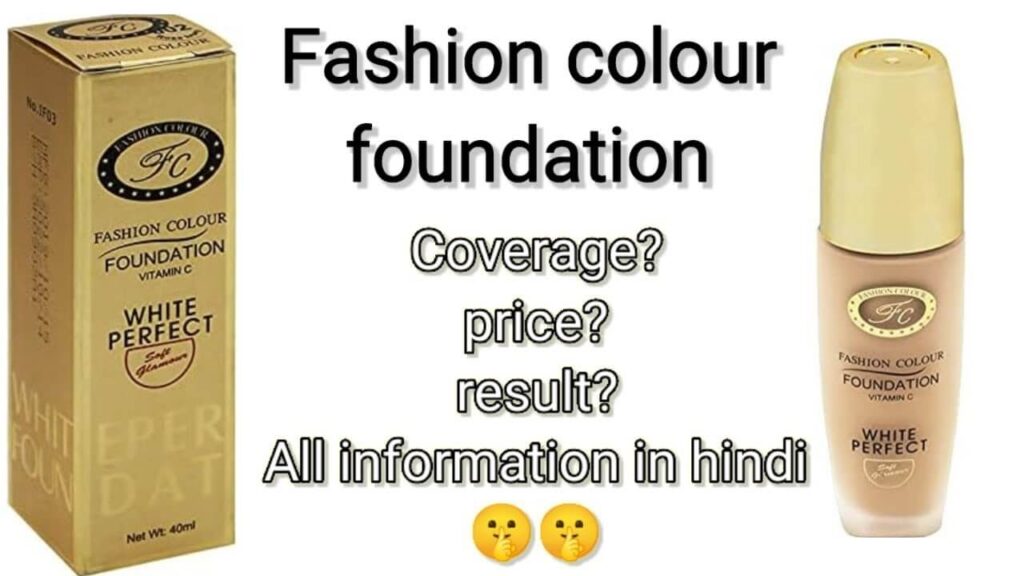 Fashion Colour Foundation – Flawless Beauty Base 2 zz 1